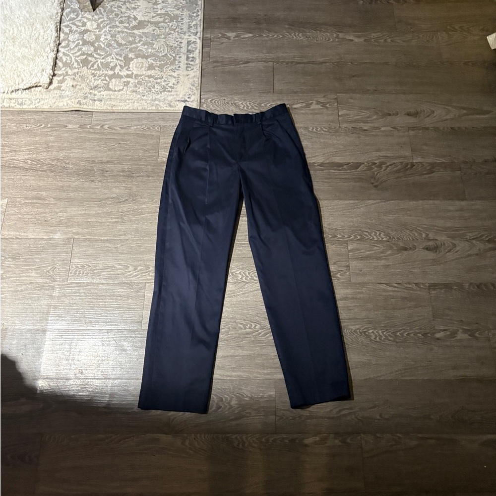 Blue Chinos Straight Leg Classic Design